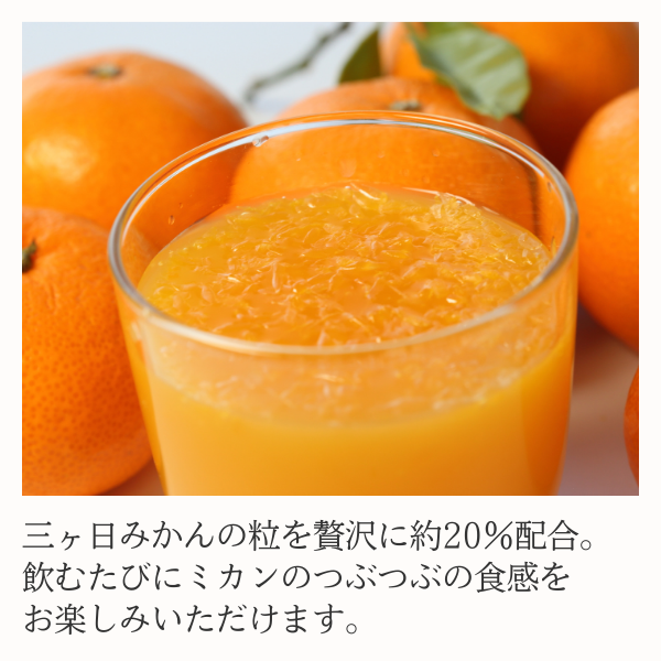 三ヶ日みかん粒入りドリンク | 三ヶ日みかんの通販・ギフト購入ならJA
