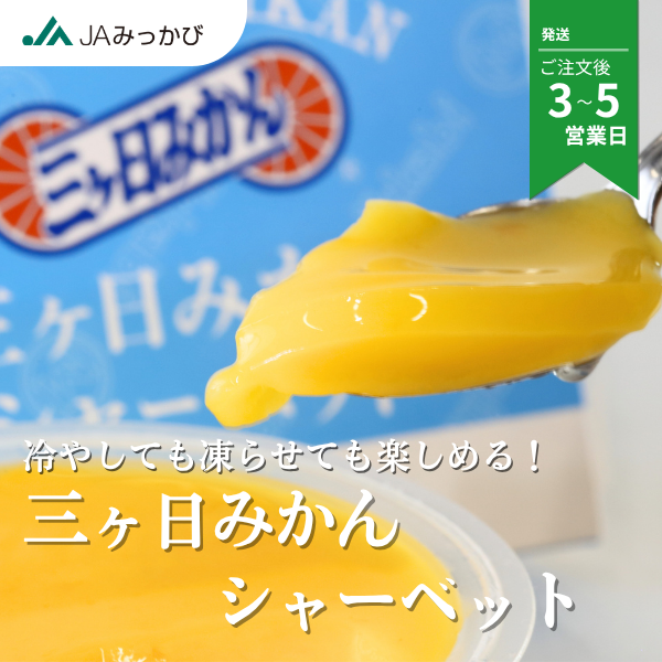 三ヶ日みかんシャーベット