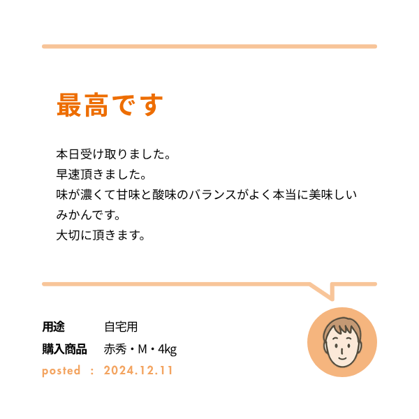 完熟早生「心」 【12/9頃～12/14頃発送】の商品画像 11